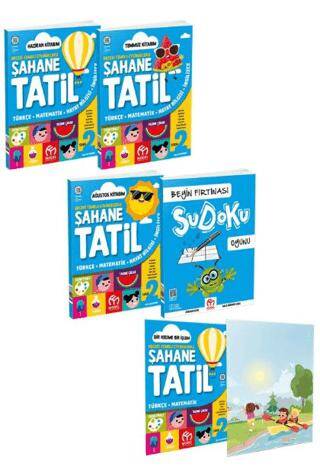 2. Sınıf Şahane Yaz Tatil Kitabı Seti - 1