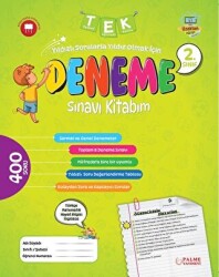 2. Sınıf Tek Deneme Sınavı Kitabım - 1