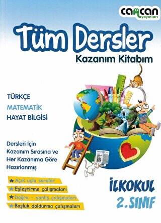 2. Sınıf Tüm Dersler Kazanım Kitabım - 1