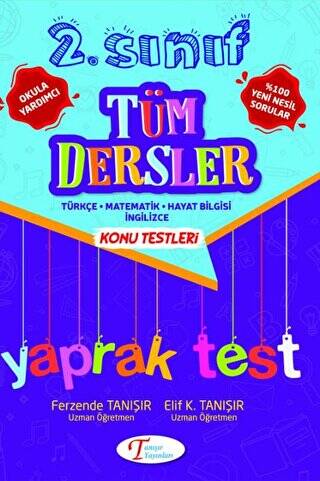 2. Sınıf Tüm Dersler Konu Testleri Test - 1