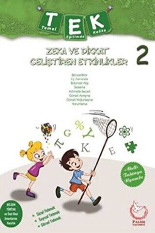 2. Sınıf Zeka ve Dikkat Geliştiren Etkinlikler + Yaprak Test Hediyeli - 1