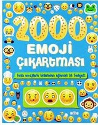 2000 Emoji Çıkartması - 1