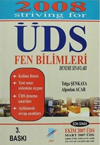 2008 ÜDS Fen Bilimleri Deneme Sınavları - 2008 Striving for ÜDS - 1