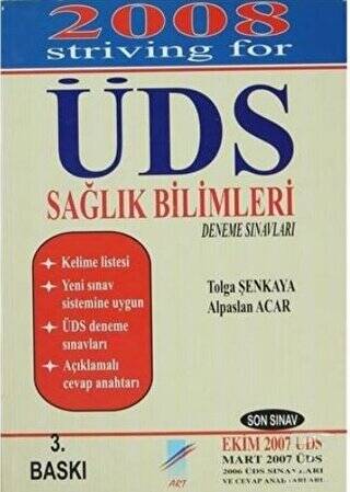 2008 ÜDS Sağlık Bilimleri Deneme Sınavları - 1