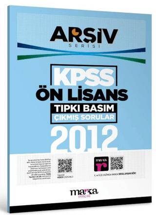 2012 KPSS Ön Lisans Arşiv Serisi Tıpkı Basım Çıkmış Sorular - 1