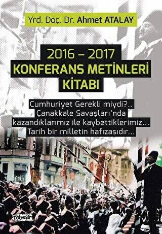 2016 - 2017 Konferans Metinleri Kitabı - 1