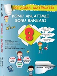 2018 8. Sınıf Ortaokul Matematik Konu Anlatımlı Soru Bankası - 1