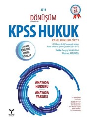 2018 Dönüşüm KPSS Hukuk - Kamu Hukuku Cilt 2 - 1