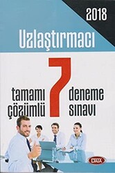 2018 Uzlaştırmacı Tamamı Çözümlü 7 Deneme Sınavı - 1
