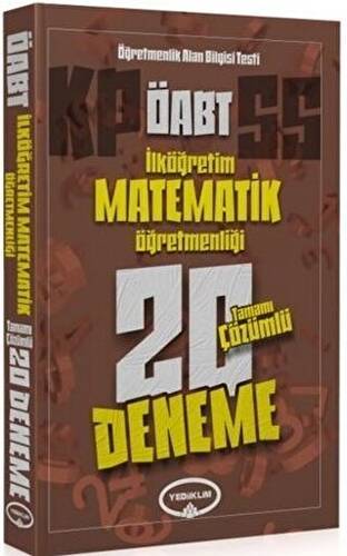 2019 ÖABT İlköğretim Matematik Öğretmenliği Tamamı Çözümlü 20 Deneme - 1