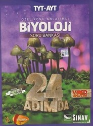 2019 TYT-AYT 24 Adımda Biyoloji Özel Konu Anlatımlı Soru Bankası - 1