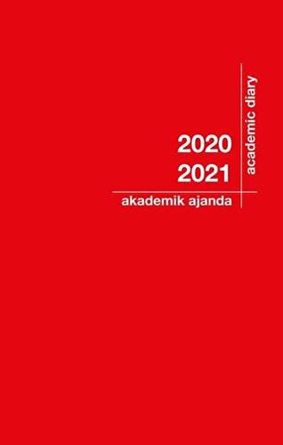 2020-2021 Akademik Ajanda Kırmızı - 1