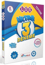 8. Sınıf LGS Ultra 3 Deneme - Köşebilgi Yayınları