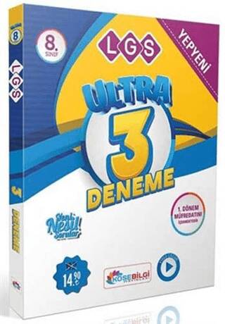 8. Sınıf LGS Ultra 3 Deneme - 1