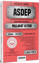 2020 ASDEP Aile Sosyal Destek Programı Sınavına Hazırlık Çıkmış Sorularla Mülakat Kitabı - 1