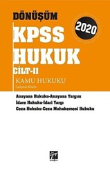 2020 Dönüşüm KPSS Hukuk Cilt 2 - Gazi Kitabevi