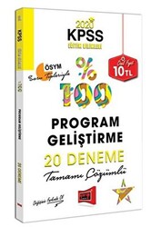 2020 KPSS Eğitim Bilimleri Program Geliştirme Tamamı Çözümlü 20 Deneme - Yargı Yayınevi