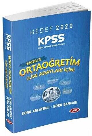2020 KPSS Ortaöğretim Konu Anlatımlı Soru Bankası - 1