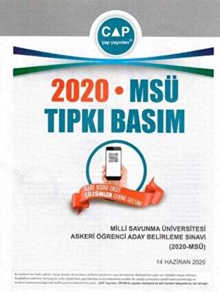 2020 MSÜ Tıpkı Basım - 1