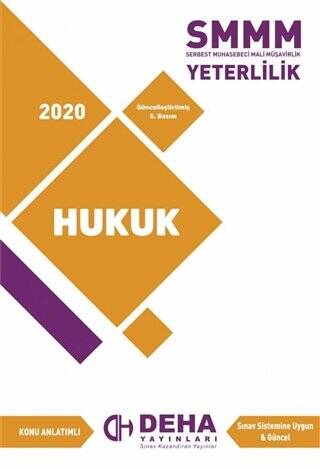 2020 SMMM Yeterlilik Konu Anlatımlı Hukuk - 1