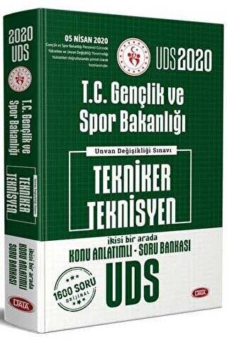 2020 UDS-GYS Gençlik ve Spor Bakanlığı Tekniker Teknisyen Konu Anlatımlı Soru Bankası Görevde Yükselme - 1