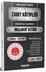 2020 Zabıt Katipliği Sınavına Hazırlık Çıkmış Sorularla Mülakat Kitabı - 1