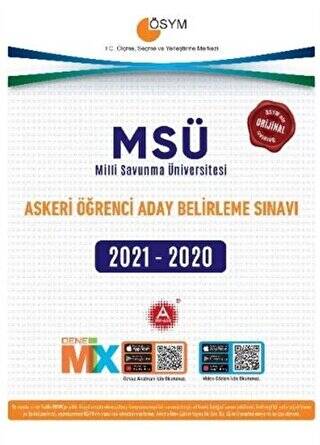 2021 2020 MSÜ Tıpkı Basım Deneme Sınavı - 1