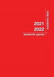 2021 2022 Akademik Ajanda Kırmızı - 1