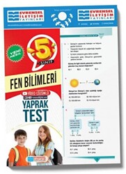 2021 5. Sınıf Fen Bilimleri Video Çözümlü Yaprak Test - 1