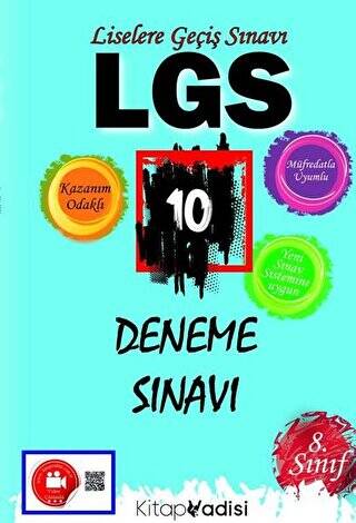8. Sınıf LGS 10 Deneme Sınavı - 1