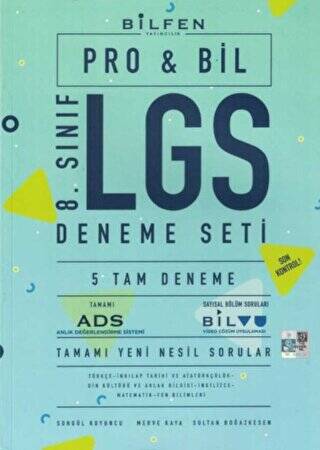 2021 8. Sınıf LGS Probil Deneme Seti - 1