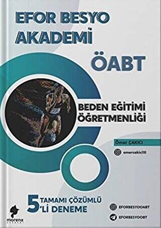 2021 Efor Besyo Akademi ÖABT Beden Eğitimi Öğretmenliği Tamamı Çözümlü 5`li Deneme - 1