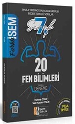Farklı İsem 7. Sınıf Fen Bilimleri Tamamı Çözümlü 20 Fasikül Deneme - 1