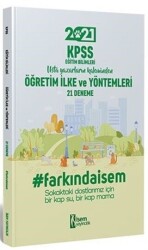 2021 KPSS Eğitim Bilimleri Öğretim İlke ve Yöntemleri 21 Deneme - 1