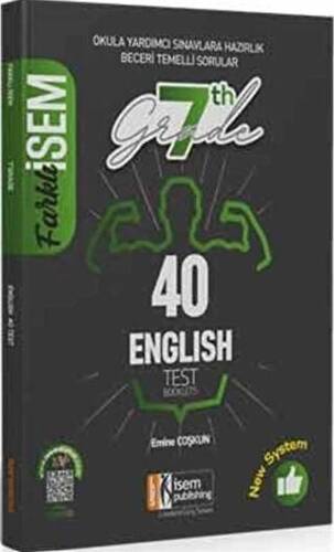 LGS Farklı İsem 8. Sınıf İngilizce 40`lı Sarmal Deneme - 1