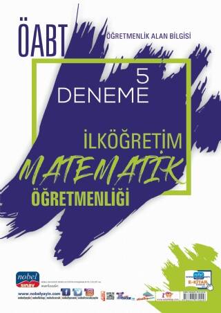 2021 ÖABT Öğretmenlik Alan Bilgisi İlköğretim Matematik Öğretmenliği 5 Deneme - 1