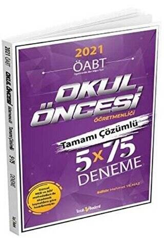 2021 ÖABT Öğretmenlik Alan Bilgisi Okul Öncesi Tamamı Çözümlü 5 Deneme - 1