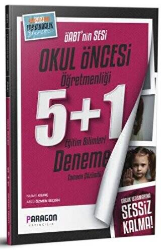 2021 ÖABT Okul Öncesi 5+1 Çözümlü Deneme Sınavı - 1