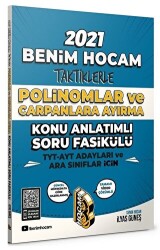 2021 TYT AYT İçin Taktiklerle Polinomlar ve Çarpanlara Ayırma Konu Anlatımlı Soru Fasikülü - 1