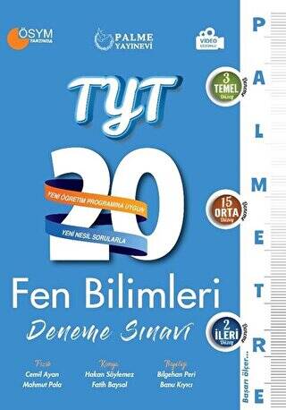 TYT Fen Bilimleri 20 Deneme Sınavı - 1