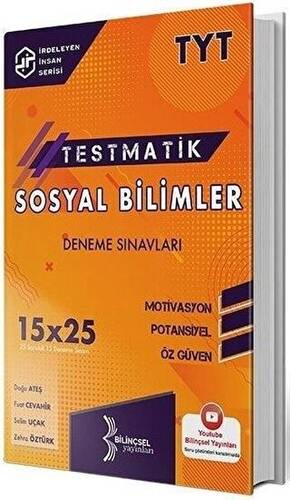TYT Testmatik 15x25 Sosyal Bilimler Deneme Sınavları - 1