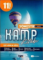 2022 11. Sınıf Eşit Ağırlık Sözel Sömestir 1. Dönem Kamp Kitabı - Bes Yayınları