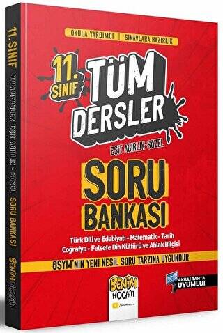 2022 11. Sınıf Eşit Ağırlık - Sözel Tüm Dersler Soru Bankası - 1