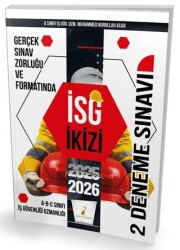 İş Güvenliği Uzmanlığı Sınavlarına Hazırlık İSG İkizi 2 Özgün Deneme Sınavı - 1