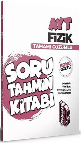 2022 AYT Fizik Konu Özetli ve Tamamı Çözümlü Soru Tahmin Kitabı - 1