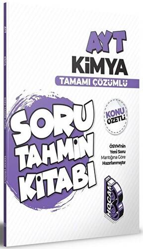 2022 AYT Kimya Konu Özetli ve Tamamı Çözümlü Soru Tahmin Kitabı - 1