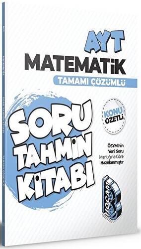 2022 AYT Matematik Konu Özetli ve Tamamı Çözümlü Soru Tahmin Kitabı - 1