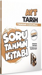 2022 AYT Tarih Konu Özetli ve Tamamı Çözümlü Soru Tahmin Kitabı - 1