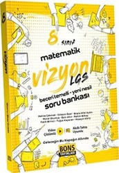 8. Sınıf Vizyon Matematik Soru Bankası - Bons Yayınları