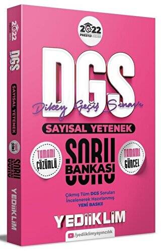 2022 DGS Prestij Sayısal Yetenek Soru Bankası Çözümlü - 1